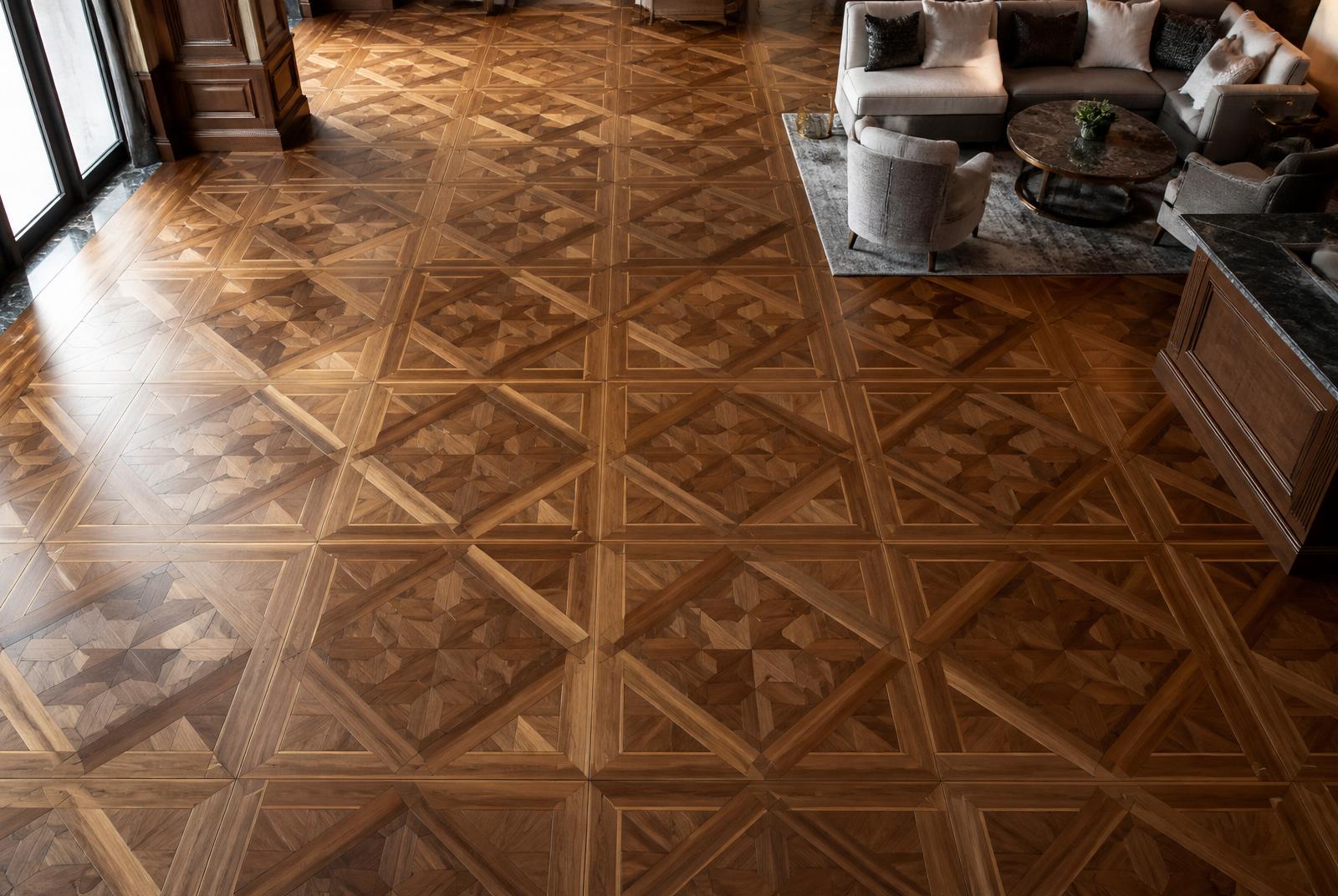 Natural solid wood floor texture