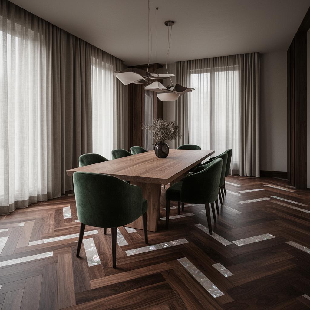 Natural solid wood floor texture