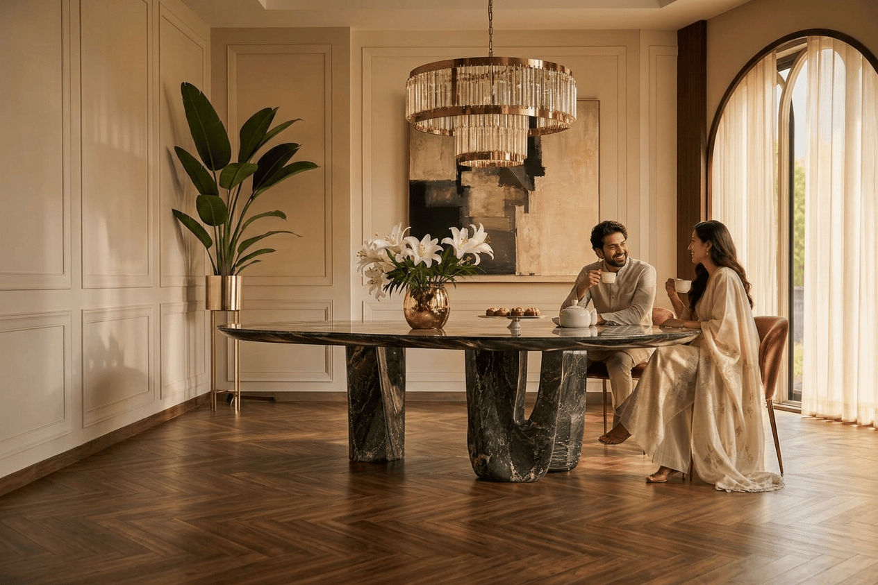 Natural solid wood floor texture